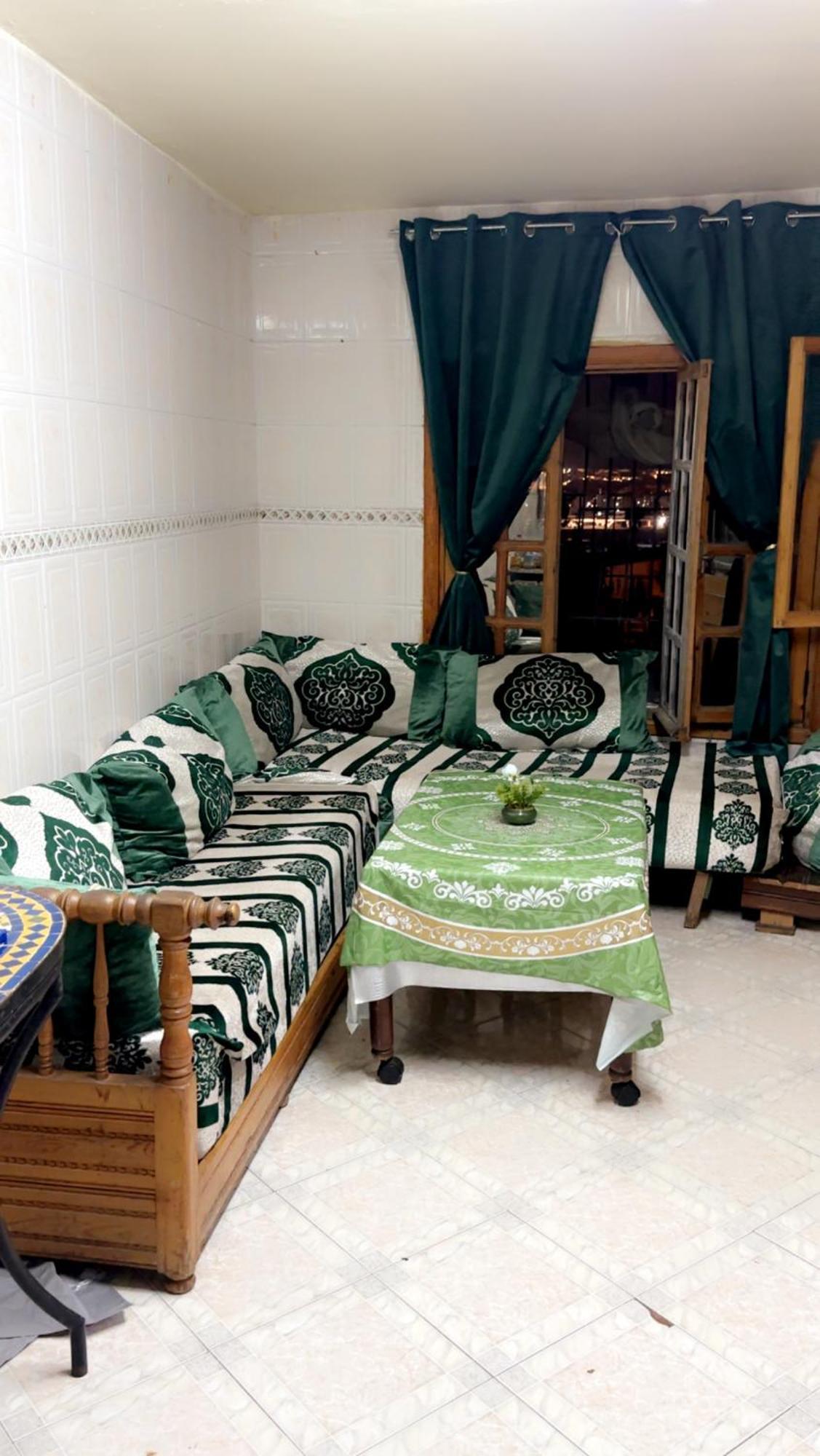 Ferienwohnung شقه سكاي دورين على البحر Salé Exterior foto