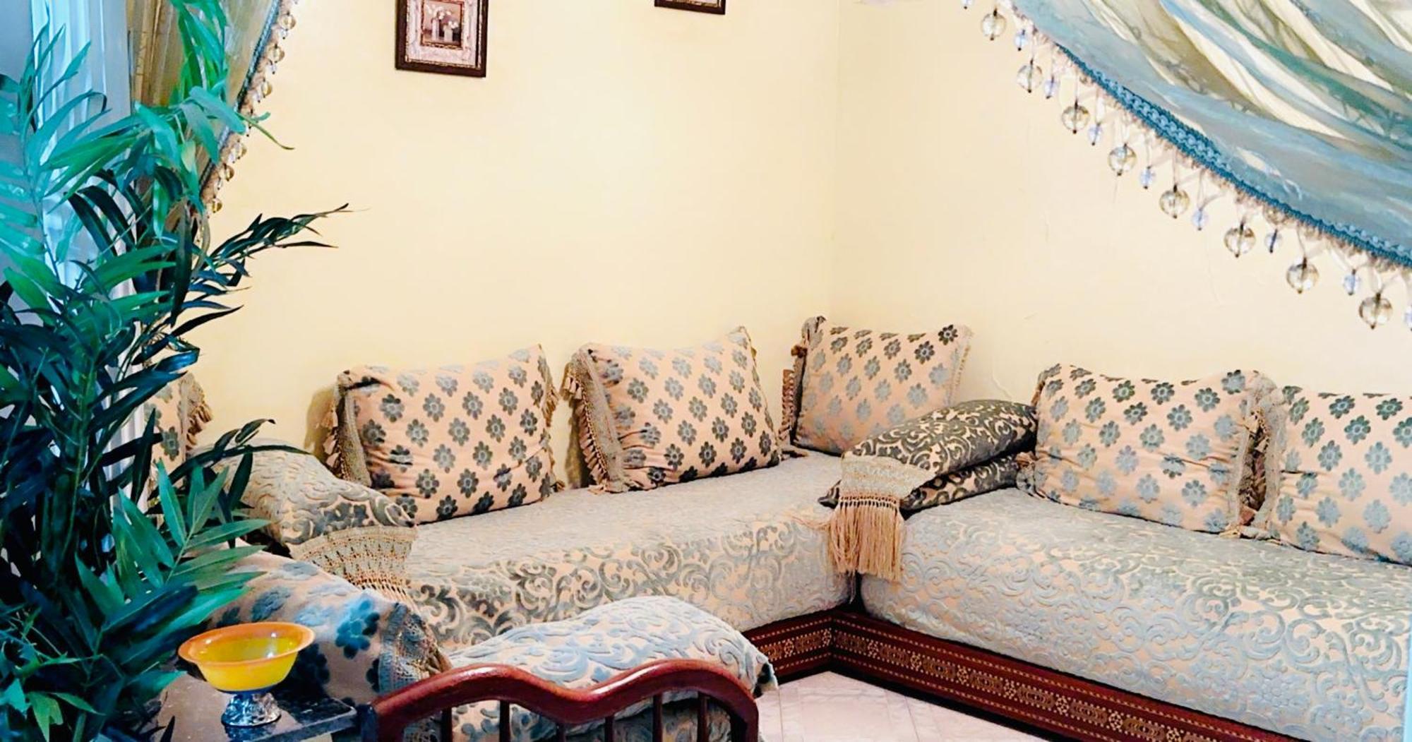 Ferienwohnung شقه سكاي دورين على البحر Salé Exterior foto